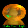 1.05 Ct. Oval Natural Multi Color Opal Sudan Unheated