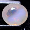 0.93 Ct. Oval Natural Multi Color Opal Sudan Unheated
