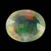 1.29 Ct. Oval Natural Multi Color Opal Sudan Unheated