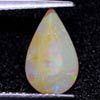 1.26 Ct. Pear Natural Multi Color Opal Sudan Unheated