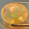 Unheated 2.86 Ct. Oval Natural Multi Color Opal Sudan