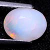 Unheated 1.29 Ct. Oval Natural Multi Color Opal Sudan