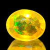 0.83 Ct. Oval Natural Multi Color Opal Sudan Unheated