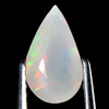 0.81 Ct. Pear Natural Multi Color Opal Sudan Unheated