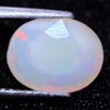 1.96 Ct. Oval Natural Multi Color Opal Sudan Unheated