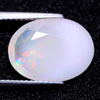 3.99 Ct. Oval Natural Multi Color Opal Sudan Unheated