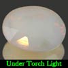 0.48 Ct. Oval Natural Multi Color Opal Sudan Unheated