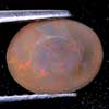 1.26 Ct. Oval Natural Multi Color Opal Sudan Unheated
