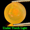 Unheated 1.39 Ct. Round Natural Multi Color Opal Sudan