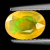 1.03 Ct. Oval Natural Multi Color Opal Sudan Unheated