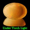5.38 Ct. Oval Natural Multi Color Opal Sudan Unheated