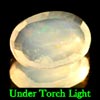 Unheated 1.35 Ct. Oval Natural Multi Color Opal Sudan