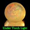 Unheated 1.98 Ct. Round Natural Multi Color Opal Sudan