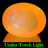 6.83 Ct. Oval Natural Multi Color Opal Sudan Unheated