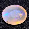 1.18 Ct. Oval Natural Multi Color Opal Sudan Unheated