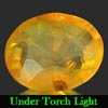 0.76 Ct. Oval Natural Multi Color Opal Sudan Unheated