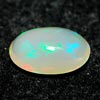 0.70 Ct. Oval Cabochon Natural Multi Color Opal Sudan