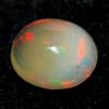 0.80 Ct. Oval Cabochon Natural Multi Color Opal Sudan