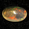 1.10 Ct. Oval Cabochon Natural Multi Color Opal Sudan