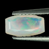 0.71 Ct. Fancy Shape Natural Multi Color Opal Sudan Gem