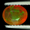 0.76 Ct. Oval Natural Multi Color Opal Sudan Unheated