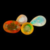 1.74 Ct. 4 Pcs. Mixed Natural Multi Color Opal Sudan