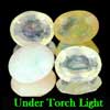 2.01 Ct. 4 Pcs. Oval Natural Multi Color Opal Sudan