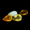 2.63 Ct. 4 Pcs. Pear Natural Multi Color Opal Sudan