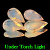 2.53 Ct. 4 Pcs. Pear Natural Multi Color Opal Sudan