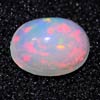 0.65 Ct. Oval Cabochon Natural Multi Color Opal Sudan