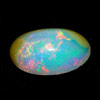 1.05 Ct. Oval Cabochon Natural Multi Color Opal Sudan