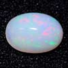 1.13 Ct. Oval Cabochon Natural Multi Color Opal Sudan