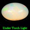0.54 Ct. Oval Cabochon Natural Multi Color Opal Sudan