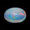0.78 Ct. Oval Cabochon Natural Multi Color Opal Sudan