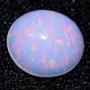 0.99 Ct. Oval Cabochon Natural Multi Color Opal Sudan