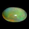 1.16 Ct. Oval Cabochon Natural Multi Color Opal Sudan
