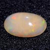 1.23 Ct. Oval Cabochon Natural Multi Color Opal Sudan