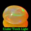 1.47 Ct. Oval Cabochon Natural Multi Color Opal Sudan
