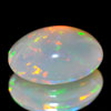 1.09 Ct. Oval Cabochon Natural Multi Color Opal Sudan