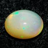 0.86 Ct. Oval Cabochon Natural Multi Color Opal Sudan