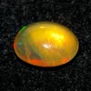 0.47 Ct. Oval Cabochon Natural Multi Color Opal Sudan