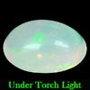 1.01 Ct. Oval Cabochon Natural Multi Color Opal Sudan