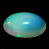 1.15 Ct. Oval Cabochon Natural Multi Color Opal Sudan