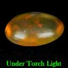 0.85 Ct. Oval Cabochon Natural Multi Color Opal Sudan
