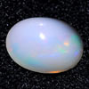 1.29 Ct. Oval Cabochon Natural Multi Color Opal Sudan