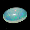 Unheated 1.03 Ct. Natural Gem Multi Color Opal Sudan