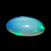 Unheated 1.22 Ct. Natural Gem Multi Color Opal Sudan