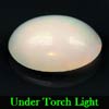 1.01 Ct. Oval Cabochon Natural Multi Color Opal Sudan
