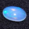 0.76 Ct. Oval Cabochon Natural Multi Color Opal Sudan