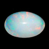 0.88 Ct. Oval Cabochon Natural Multi Color Opal Sudan